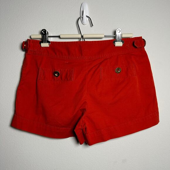 Marc by Marc Jacobs Red Cotton Blend Shorts Women's 8 - Picture 10 of 10